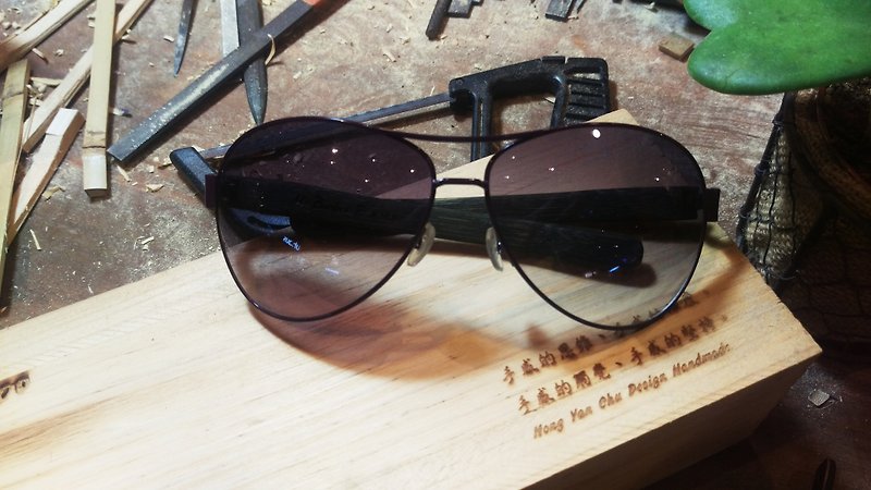 Mr.Banboo F系列【时尚墨镜遇上有温度的竹子】有故事的 台湾手工眼镜 - 眼镜/眼镜框 - 竹 多色