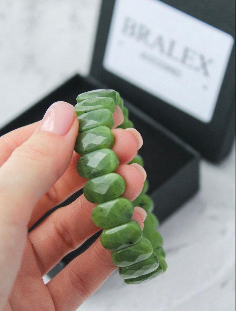 Jade Bracelet , lucky jade bracelet - 手链/手环 - 石头 