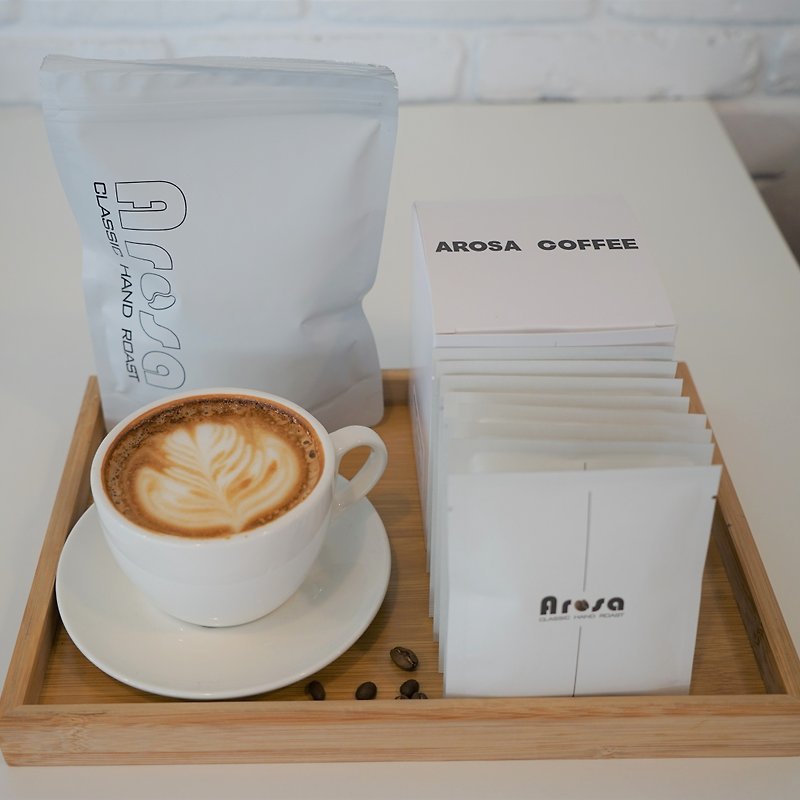 【Arosa阿洛萨】精品咖啡尝鲜 世界文学殿堂 咖啡耳挂盒8包 SCA - 咖啡 - 其他材质 白色