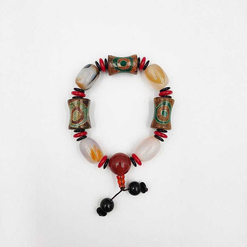 天珠/玛瑙手环 手环 首饰 饰品 开运 - 手链/手环 - 其他材质 多色