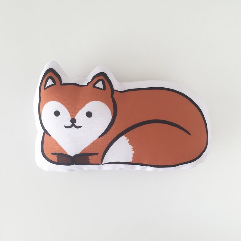 小狐狸 抱枕 猫草包 - 枕头/抱枕 - 聚酯纤维 橘色