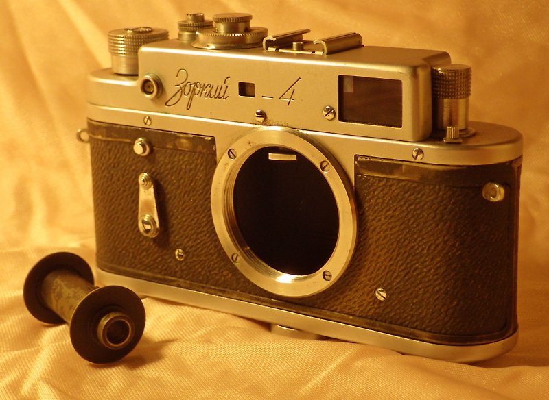 ZORKI-4 35mm 胶片相机 BODY M39 LTM 镜头卡口徕卡复制 KMZ 克拉 - 相机 - 其他金属 