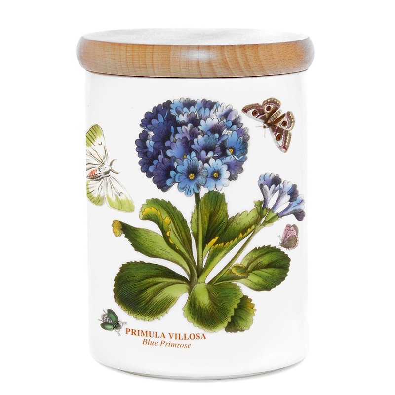Botanic Garden经典植物园系列-5.5"密封罐(报春花) - 厨房用具 - 陶 蓝色