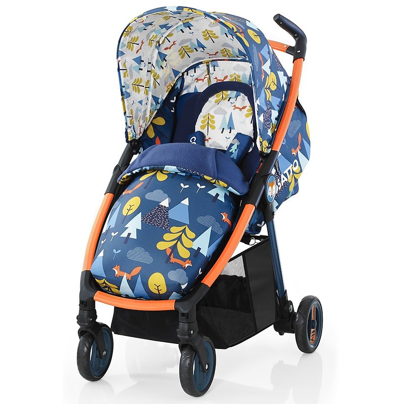 英国 Cosatto Fly 婴儿车 – Foxtale - 婴儿车/手推车 - 其他材质 蓝色