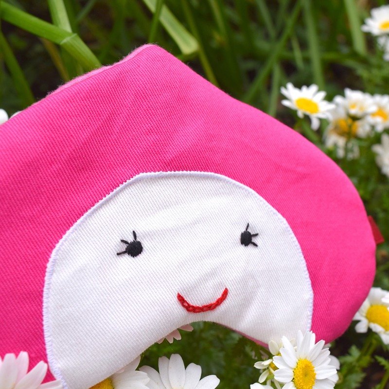 小粉红帽 眼罩 粉红色／送荷包／可定制化 - 其他 - 棉．麻 粉红色