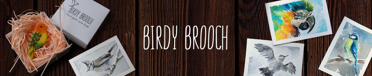 设计师品牌 - Birdy Brooch