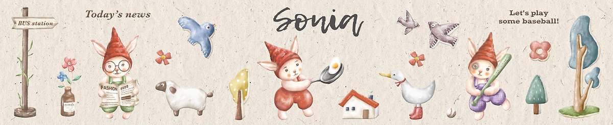 Sonia's illustration Life