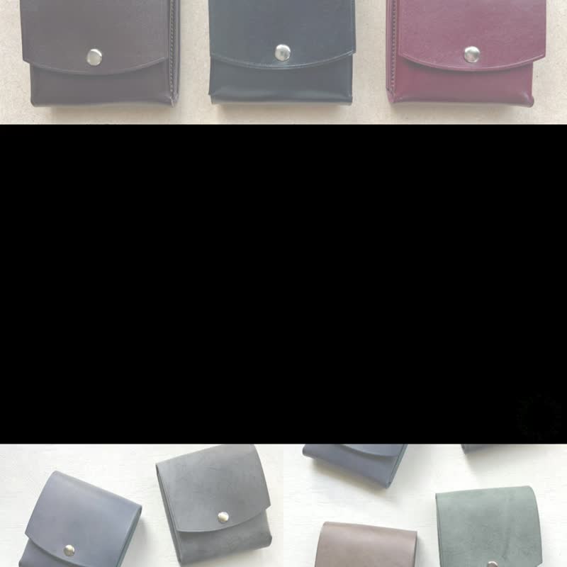 大容量なミニ革財布 - folmet - - 皮夹/钱包 - 真皮 红色
