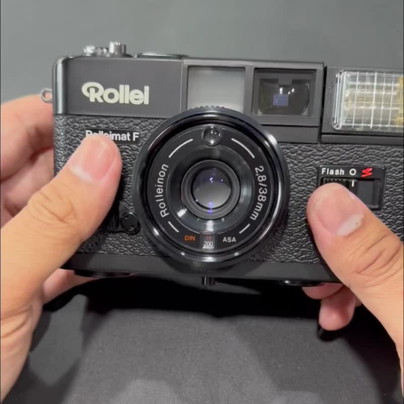 135底片 Rolleimat F 底片相机 菲林 整体八成新 2.8大光圈 38mm - 相机 - 其他金属 黑色
