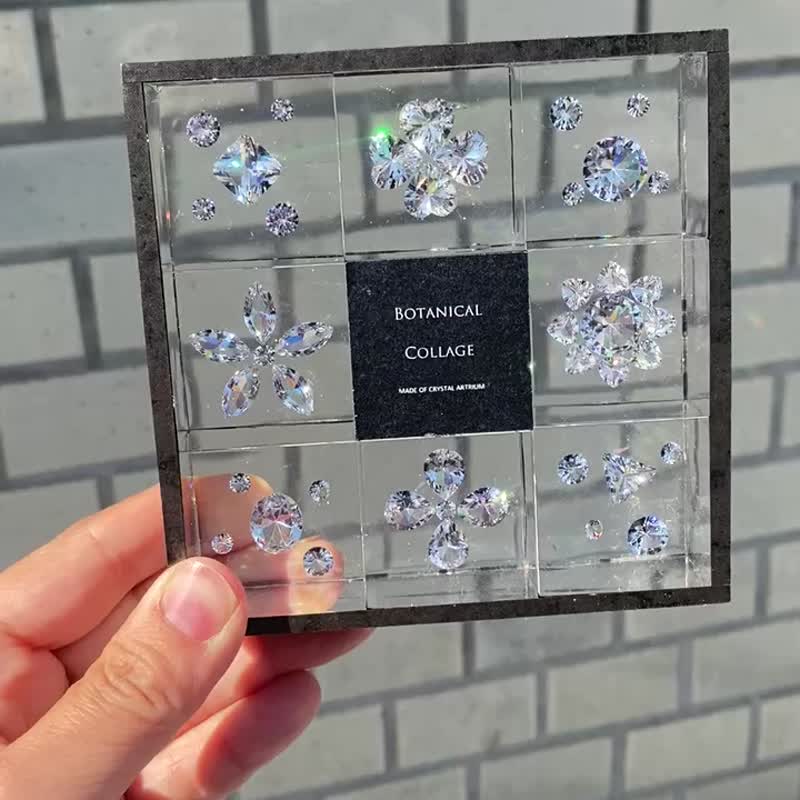 キュービックジルコニアコラージュ　クリスタルアートリウム - 摆饰 - 硅胶 