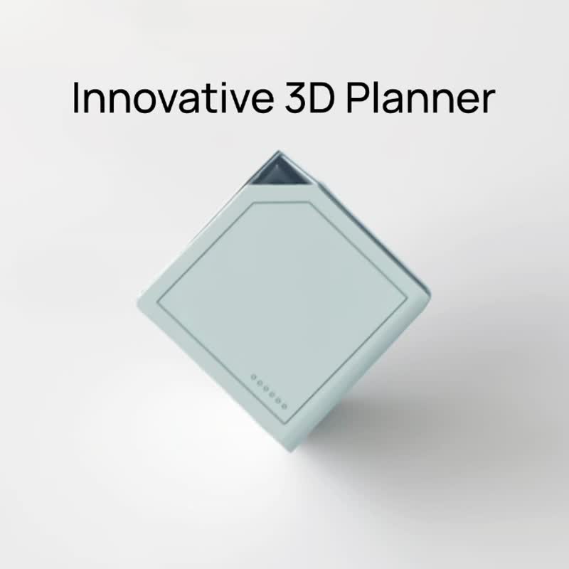 Cubic Planner计划本/可重用便签/科学时间管理法/笔记本/ - 笔记本/手帐 - 硅胶 