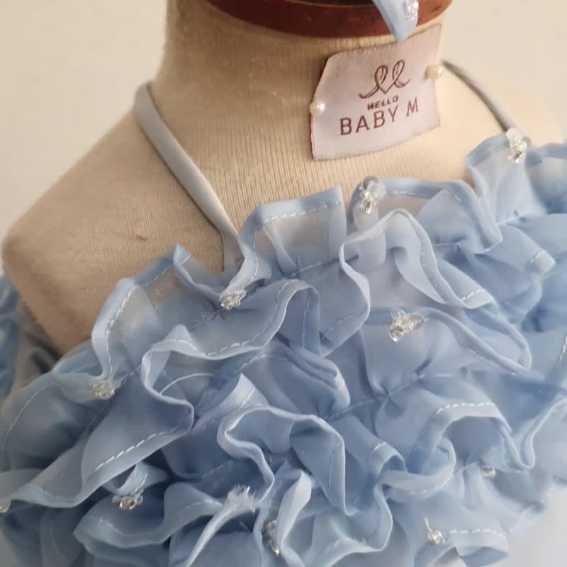 Eeyore Dress - 童装礼服/连衣裙 - 其他材质 蓝色