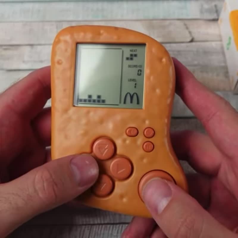 【毕业礼物】Tetris x Mcdonald 麦乐鸡游戏 - 数码小物 - 塑料 橘色