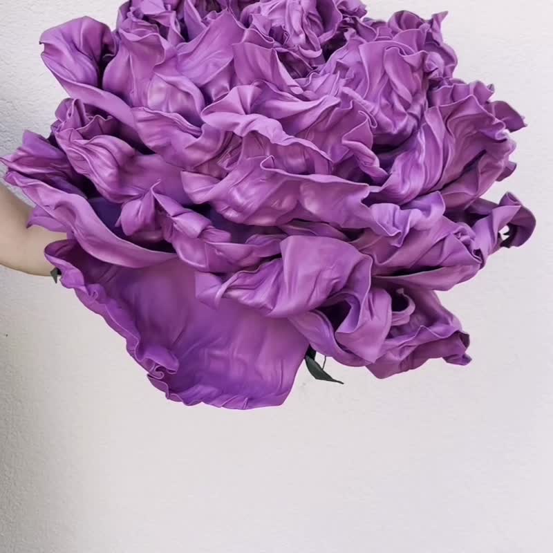 28 朵巨型鲜花为您的特殊日子/婚礼花园装饰/豪华鲜花 - 墙贴/壁贴 - 其他材质 蓝色