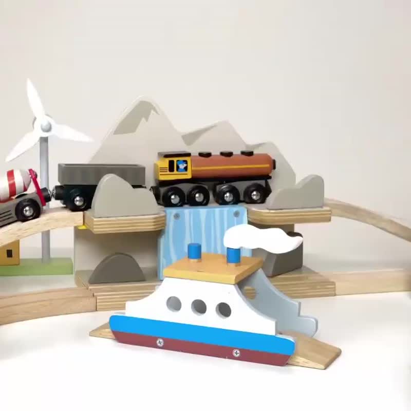 滨海山城运输轨道组 - 玩具/玩偶 - 木头 