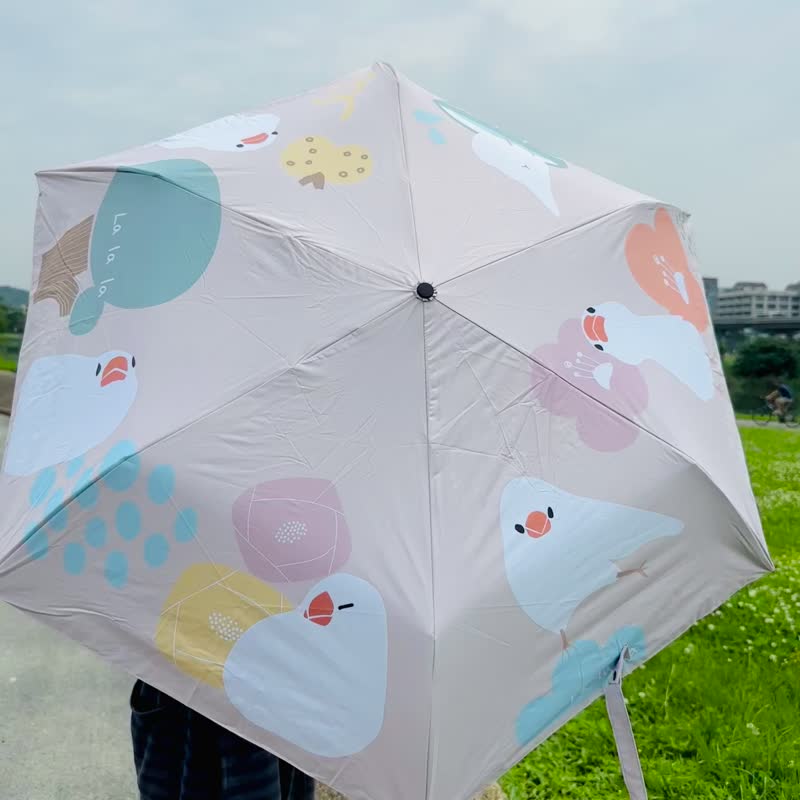 La la la 超轻量两用晴雨伞__文鸟 - 雨伞/雨衣 - 防水材质 