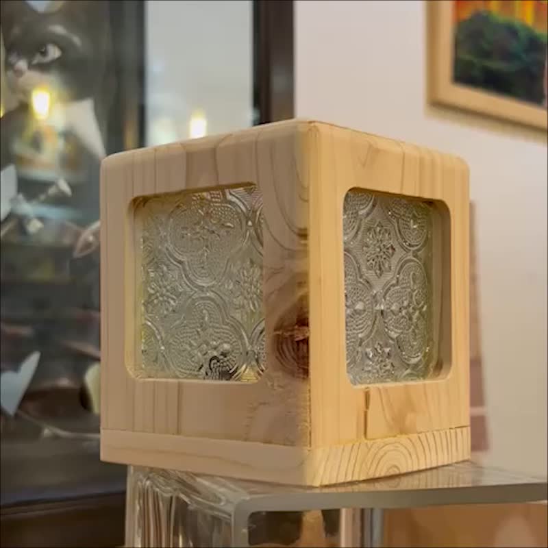 桧木海棠花玻璃手工音乐盒-生日快乐 - 其他 - 玻璃 
