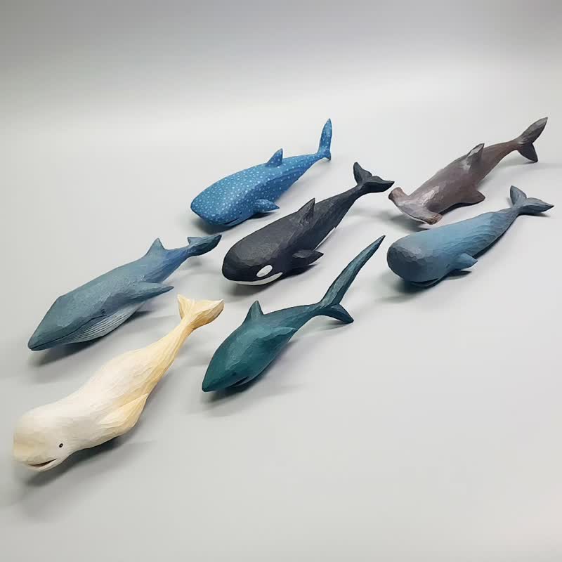 【體驗】鲸豚系列木雕体验课 小木森林工作室